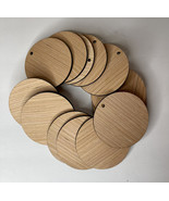 30 Pack -4 inch Unfinished Wood Circles Christmas Ornaments - €12,95 EUR