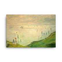 Claude Monet Cliffs of Varengeville, Gust of Wind, 1882.jpeg Canvas Print - £79.13 GBP+