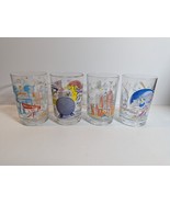 McDonalds Disney World 25th Anniversary  Glasses Lot Set of 4 - $791.59 MXN