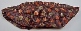 Longaberger 1997 Shades Basket Liner Fall Gingham Collectible Accessory Fabric - £7.63 GBP