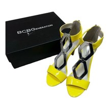 BCBGeneration High Heels in Yellow, Size 6M/36 with Back Zipper - 100% Authentic - £70.43 GBP
