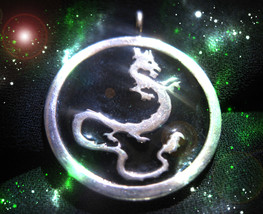 Haunted Necklace Dragon Descendent Wealth Luck Success Magick Ooak Magick - £7,918.36 GBP