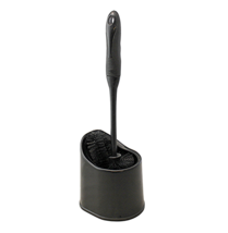 Rubber Ergonomic Grip Toilet Bowl Brush Under Rim Brush Storage Caddy Ho... - £7.77 GBP