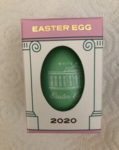 TRUMP 2020 WHITE HOUSE GREEN EASTER EGG w BOX SIGNED PRESIDENT REPUBLICA... - £13.74 GBP