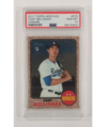 2017 Topps Heritage Chrome Cody Bellinger PSA 10 Gem Mint #678 /999 - $5,816.28 MXN