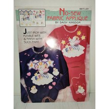 Vintage Daisy Kingdom No Sew Fabric Applique Iron On 6973 Joy Angels - $19.95