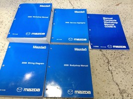 2006 Mazda5 Mazda 5 Service Repair Workshop Shop Manual Set W EWD Body + Lots - $130.26