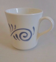 Corelle Corning Oceanview coffee mug Blue spiral - $12.99