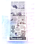 1940 Ad Prince Albert Pipe and Cigarette Tobacco with Ol Judge Robbins c... - $184.10 MXN