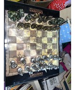Lord Of The Rings Fellowship Of The Ring Chess Set 29 Pieces Board Top O... - $38.22 CAD