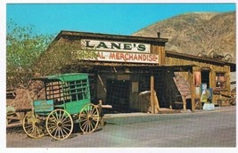 California Postcard San Bernardino County Calico Ghost Town Lanes Store Rolling - £1.63 GBP