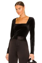 N:PHILANTHROPY Armida Womens Velvet Square Neck Pullover Top XL - $33.61