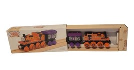 Fisher-price Mattel Thomas &amp; Friends Wooden Railway Train NIA &amp; Coal Car NEW BOX - £19.43 GBP