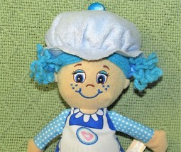 9&quot; LITTLE MISS MUFFIN FLIP DOLL BLUE BLUEBERRY PLUSH STUFFED 2011 JAY AT... - £12.70 GBP
