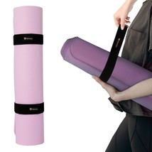 20X2 Elastic Yoga Mat Strap-2 Pack Hook And Loop Tie Down Straps 2 Inch ... - £13.27 GBP