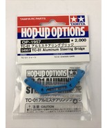 OEM Tamiya RC TC-01 Aluminum Steering Bridge in Blue # 54957 - Free USA ... - $36.54 CAD