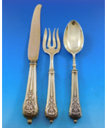 French Cardeilhac Silver Vermeil Flatware Set Service Dessert 36 pcs Fig... - $141,286.81 MXN