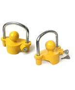 Lot 2 Universal Trailer Hitch Coupler Lock Anti Theft Tow Lock-Tongue Sa... - $54.80 CAD
