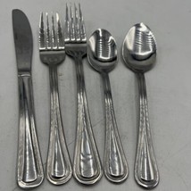 Oneida TRESS Hollis Stainless Glossy China Smart Choice 5-Piece Setting Forks - £23.35 GBP
