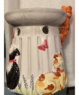 Waxcessories Cat Tales Simmer Pot Ceramic Candle Holder *Pre-Owned/No Bo... - $20.36 CAD