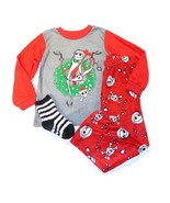 Nightmare Before Christmas Jack Skellington and Zero 3-Piece Fleece Paja... - €18,68 EUR