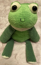 Scentsy Buddy Ribbert The Green Frog No Scent Pak 2010 Stuff Animals Plush - $13.09