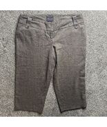 Torrid Women Sz 12 Designer Brown  Bronze Dress Shorts Casual Ladies - $309.63 MXN