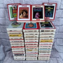 Lot of 46 Elvis Presley 8-Track Tape RCA Blue Hawaii Sun Sessions Christ... - £95.73 GBP