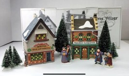 13 Pc Dept 56 Dickens Village Start A Tradition Set Lighted Town Square Shops - £35.51 GBP