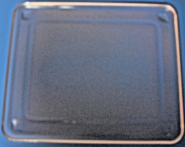 GE? 12 3/4&quot; W X 11 1/2 L&quot; Microwave Oven Glass Plate / Tray Vintage Pre-... - $1,005.54 MXN