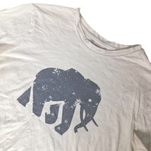 Banana Republic Men&#39;s T Shirt Size Small White Elephant Graphic Short Sl... - £19.03 GBP