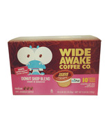 Wide Awake Coffee Pods 10-Pk Donut Shop Blend Sweet &amp; Balanced for K Sin... - $262.46 MXN