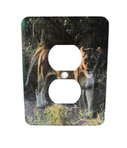 Outlet Cover 3d Rose South African Lioness Side View 2 Plug Outlet Cover - $4.64