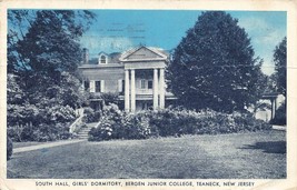 New Jersey Teaneck South Hall Girls Dormitory Bergen Junior College 1945 M33 - £3.87 GBP