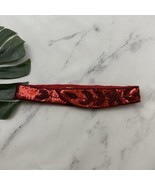 Refil Accessories Womens Vintage 90s Sequin Beaded Belt Size S/M Red Spa... - $31.39 CAD