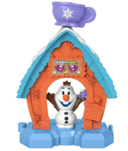 Fisher-Price Little People Disney Frozen Olaf&#39;s Cocoa Cafe Portable Play... - £14.11 GBP