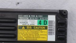 Lexus Toyota Stability Skid Control Computer Module Abs Trc Vsc 89540-50210 image 3