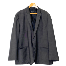 INC Blazer Jacket Sports Suit Coat Mens size XXL Lined Pockets Charcoal ... - £42.47 GBP