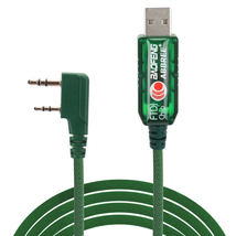 FTDI USB Programming Cable with Driver CD 2 Pin K Plug for BF-888S UV-5R... - £12.82 GBP