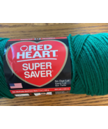 Red Heart Super Saver 8 oz Aran Weight Acrylic Yarn clr Paddy Green - $3.49 CAD