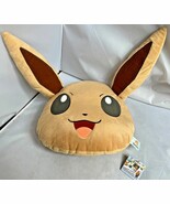 Banpresto Pokémon EIEVUI Plush 12&quot; long NEW WITH TAGS Pillow Brown Crane... - $134.40 CAD