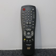 Hitachi DV-RM600 Black DVD Video Remote Control with Battery Cover OEM Original  - $13.85