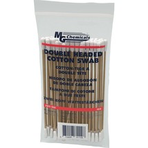 100 pack 811-100 MG Chemical 811100 no static  double headed cotton swab... - £4.68 GBP