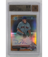 2017 Bowman Chrome Schizzi David Peterson W/ Auto Oro Rifrattore BGS 9.5 # - $378.10