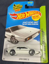 2015 Hot Wheels Hw Workshop - Lotus Esprit S1 (White) - $4.50