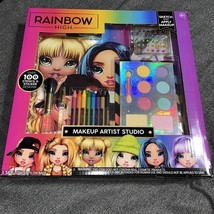  Rainbow High Makeup Artist Studio, 100+ stencils stickers designs - $20.43 CAD