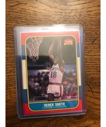 Derek Smith 1986 Fleer Basketball Card   (01249) - $8.23 CAD
