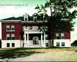 Hospital Building Laconia New Hampshire NH DB Postcard  D12 - $2.92