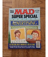 Mad Magazine &quot;Mad Super Special: Advertising&quot; Edizione dell&#39;autunno 1982... - £10.93 GBP