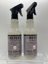 (2) Mrs. Meyer&#39;S Aromatherapeutic Lavender Multi surface Cleaner Spray 16oz - £8.20 GBP
